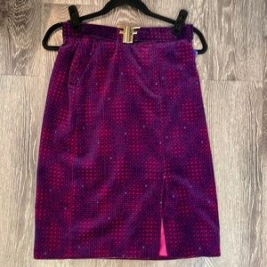 Fendi Print Skirt